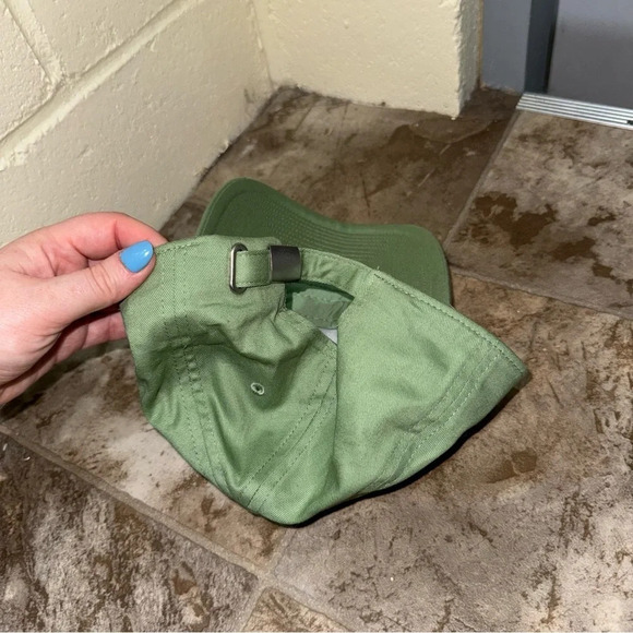 H&M Sage Green  Basic Simple Casual Lightweight Activewear Unisex Baseball Hat - Picture 4 of 10